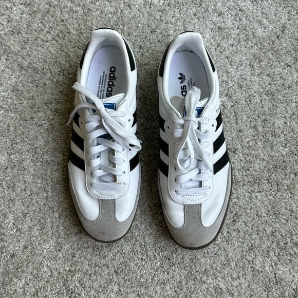 adidas gazelle silver green womens adidas Samba OG Mens Lifestyle Shoes Aurora Ink Cream White Gum JI3217 –  Shoe Palace main image 0